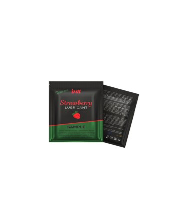 Echantillon Fraise lubricant - Lubrifiant base eau 2ml