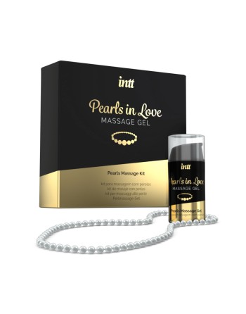 Pearls in love - Kit de massage avec collier de perles