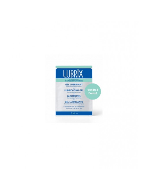 Dosette gel lubrifiant 3ml Lubrix
