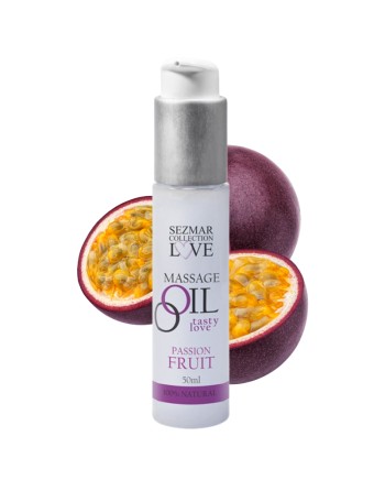 Huile de massage comestible Fruit de la passion 50ml