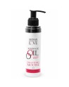Huile de massage comestible mousse de fraise 100ml 100% naturelle 