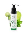 Huile de massage comestible mojito menthe 100ml 100% naturelle 