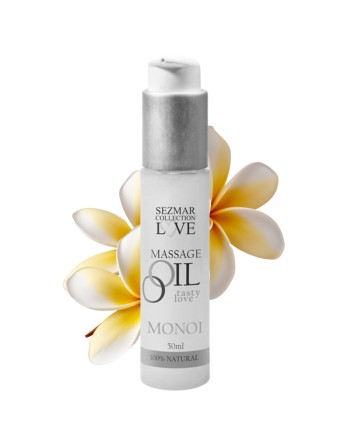 Huile de massage 100% naturelle monoï 50ml 