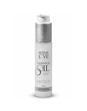 Huile de massage 100% naturelle monoï 50ml 