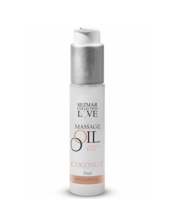 Huile de massage 100% naturelle noix de coco 50ml 