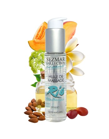 Huile de massage professionnelle RIO 100% naturelle 50 ml 