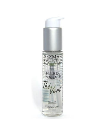 Huile de massage professionnelle Thé Vert 100% naturelle 50 ml 
