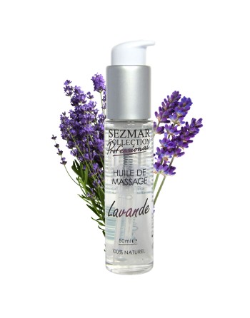 Huile de massage professionnelle Lavande 100% naturelle 50 ml 