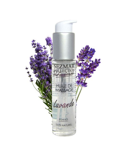 Huile de massage professionnelle Lavande 100% naturelle 50 ml 