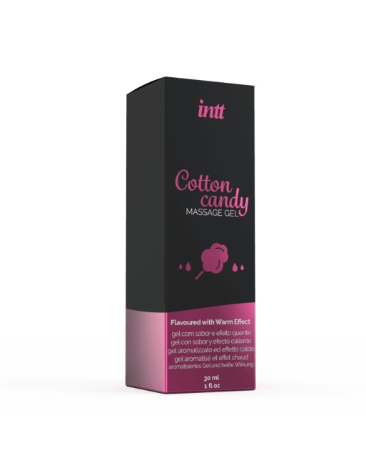 Massage gel Barbe à papa - Gel embrassable