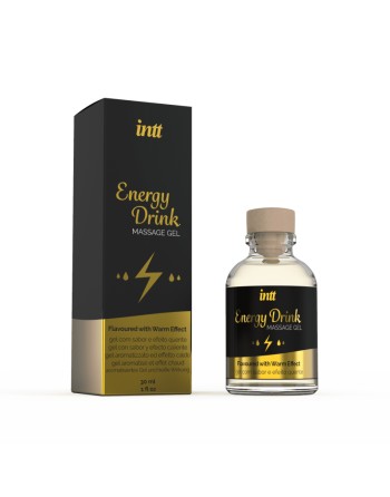 Massage gel energy drink - Gel embrassable