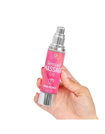 Huile de massage pétales de roses 50 ml