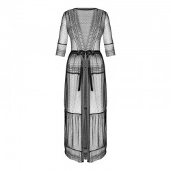 Estiqua peignoir noir
