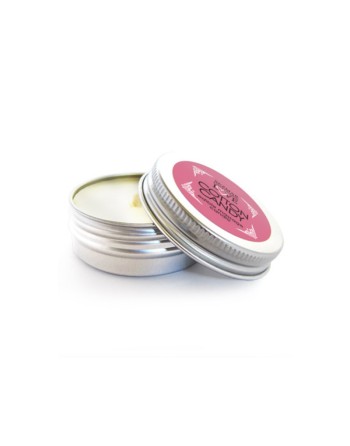 Mini Bougie de massage barbe à papa 30 ml 100% naturelle 