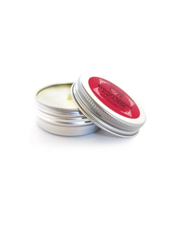 Mini Bougie de massage mousse de fraise 30ml 100% naturelle 