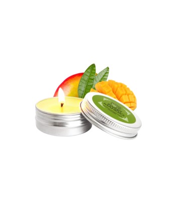 Mini Bougie de massage Mangue 30ml 100% naturelle 