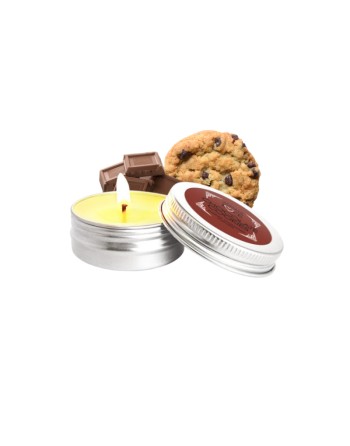 Mini Bougie de massage Chocolat Cookie 30ml 100% naturelle 