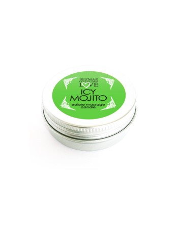 Mini Bougie de massage mojito 30ml 100% naturelle 