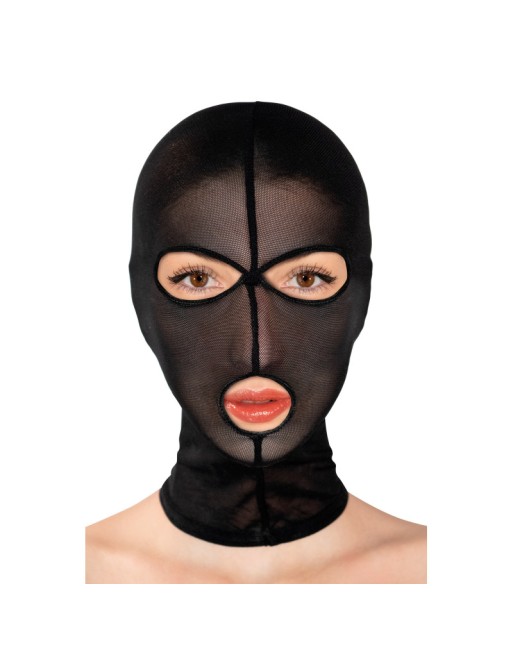 Cagoule fétichiste en fine résille Fetish Tentation