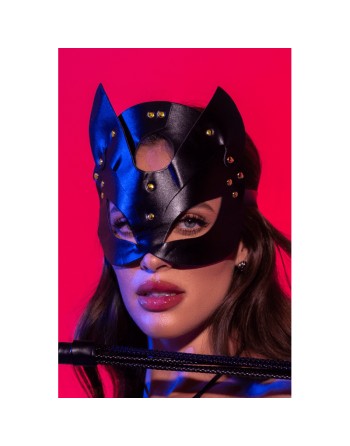 Masque félin en faux cuir - Mapalé