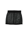 Jupe noire en résille transparente Maya