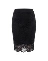 Jupe longue noire Catalina