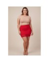 Jupe courte rouge Marina