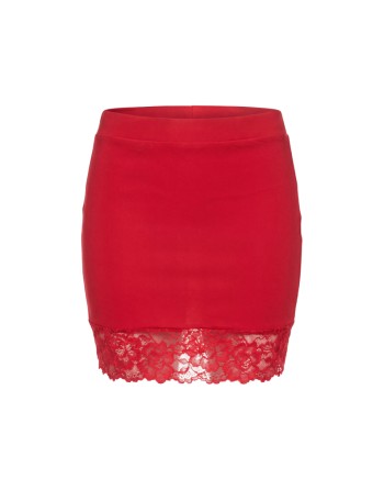Jupe courte rouge Marina