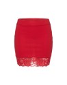 Jupe courte rouge Marina