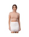 Jupe courte blanche Marina