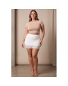 Jupe courte blanche Marina