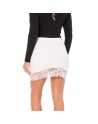 Jupe courte blanche Marina
