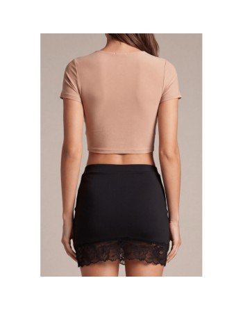 Jupe courte noire Marina