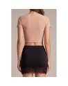 Jupe courte noire Marina