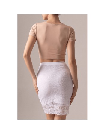 Jupe longue blanche Catalina