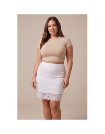 Jupe longue blanche Catalina