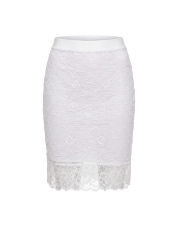 Jupe longue blanche Catalina