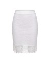 Jupe longue blanche Catalina