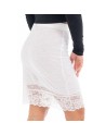 Jupe longue blanche Catalina