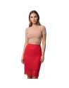 Jupe longue rouge Catalina