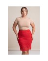 Jupe longue rouge Catalina
