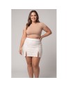 Jupe courte blanche Cassandra
