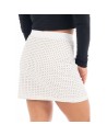 Jupe courte blanche Cassandra