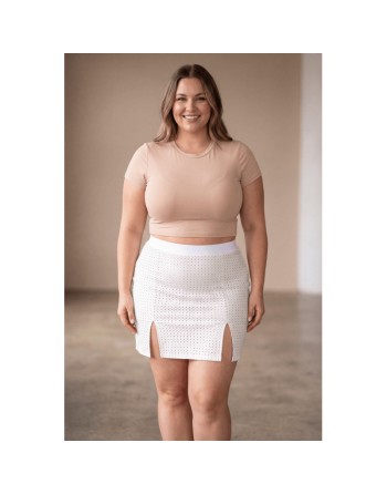 Jupe longue blanche Natacha