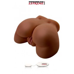 sexy Masturbateur Vibrating Ass Dark Skin