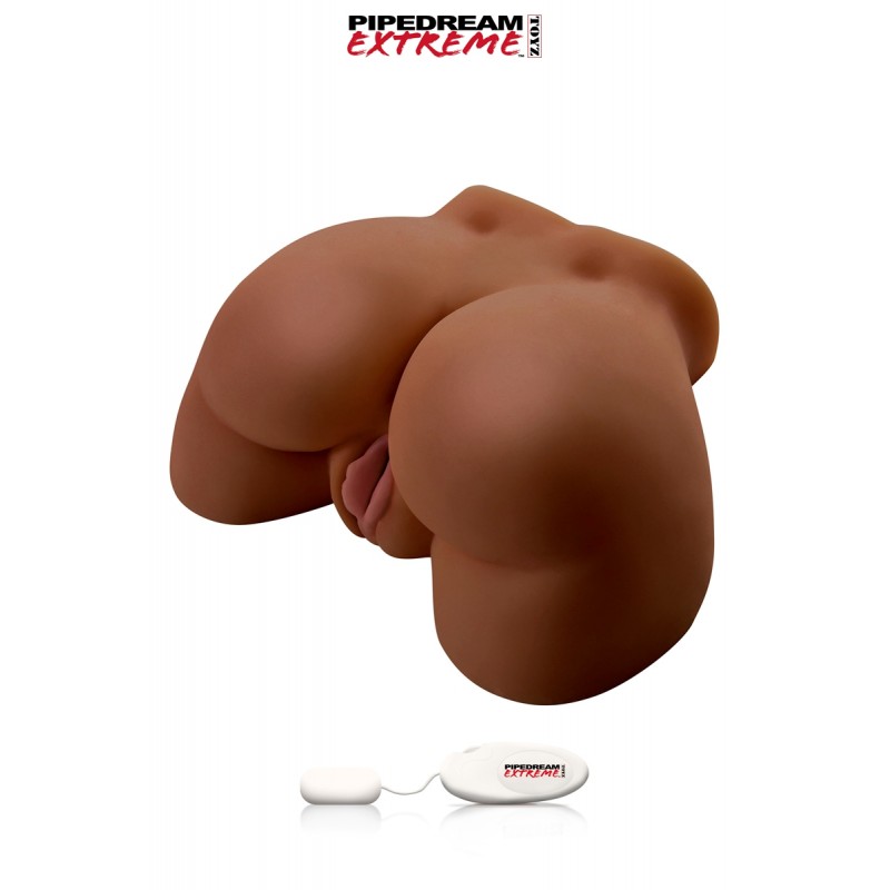 sexy Masturbateur Vibrating Ass Dark Skin