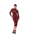 F384 Kink Royal Robe mi-longue