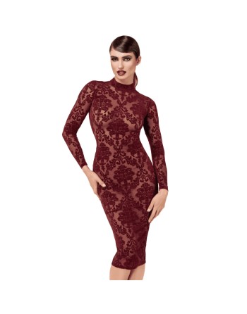 F384 Kink Royal Robe mi-longue