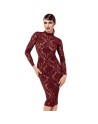 F384 Kink Royal Robe mi-longue