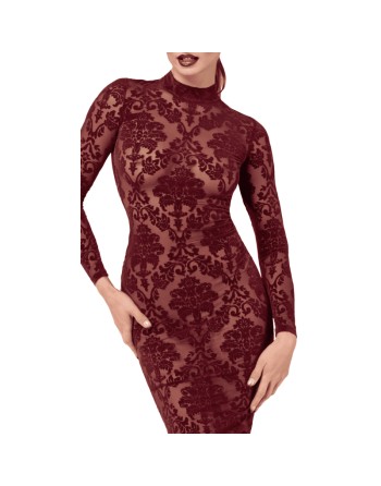 F384 Kink Royal Robe mi-longue